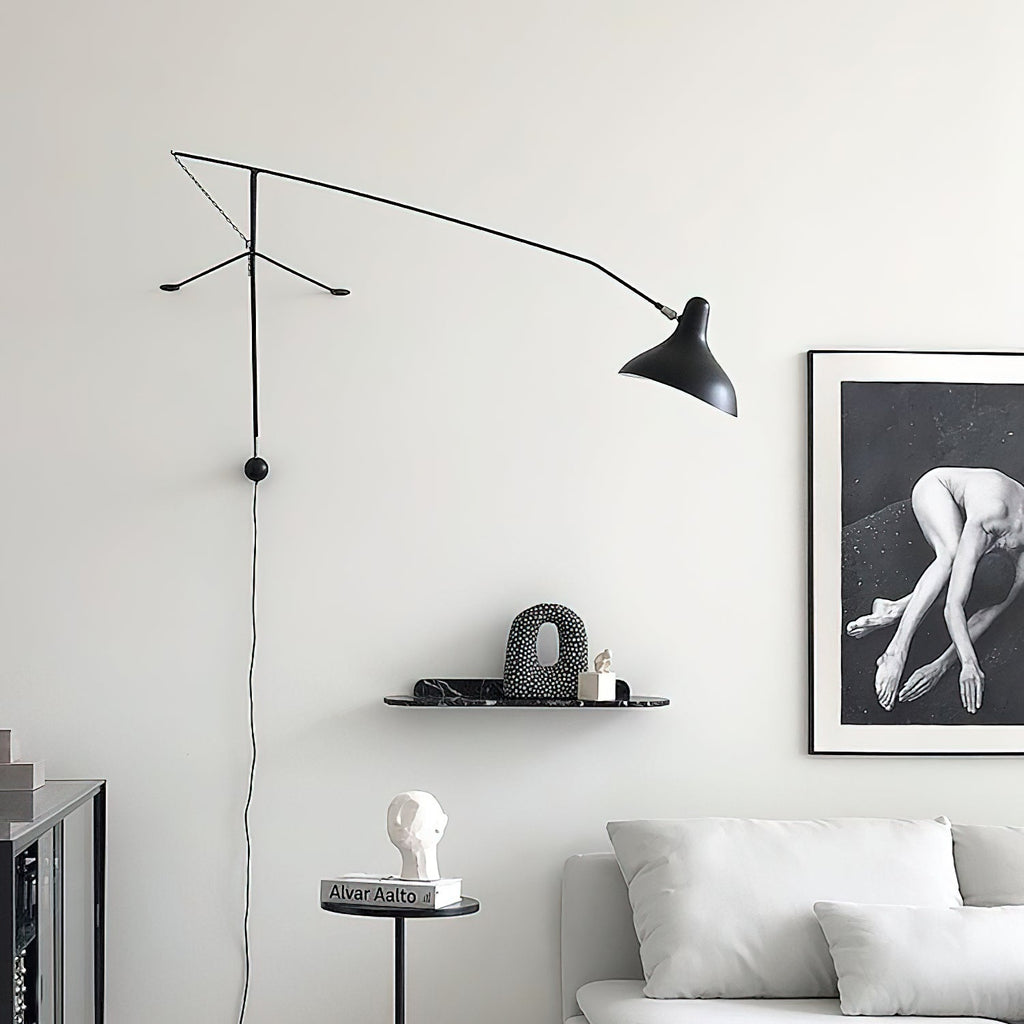 Mantis Black Metal Wall Lamp — product view 9
