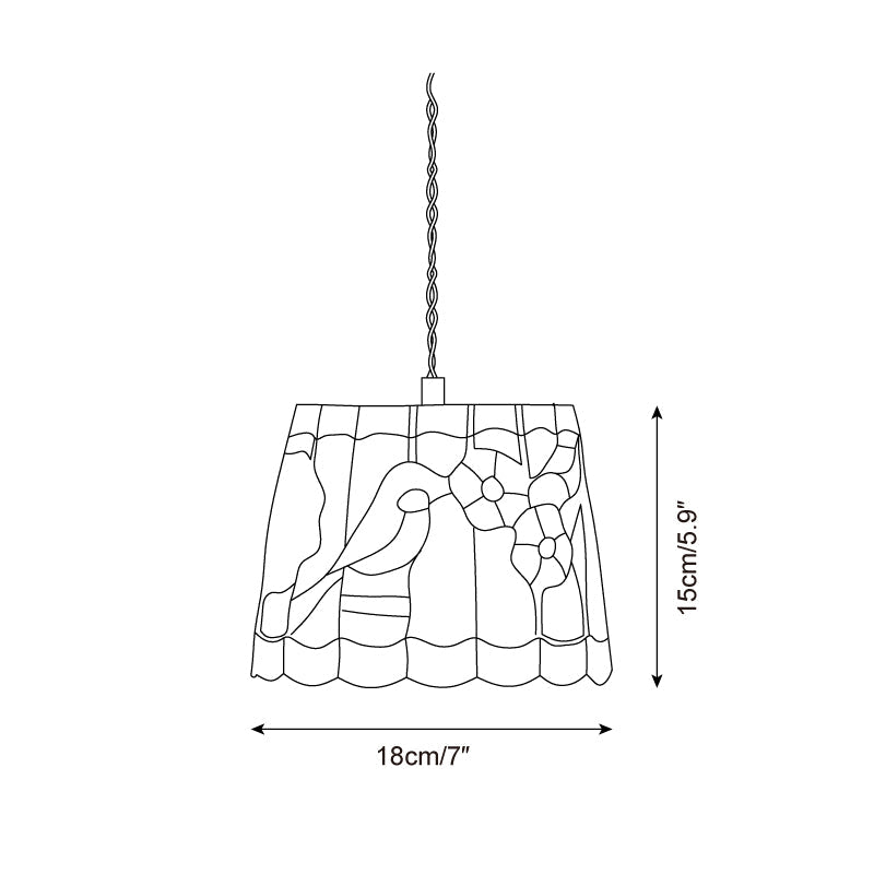 Meadow Muse Glass Pendant Lamp — product view 5
