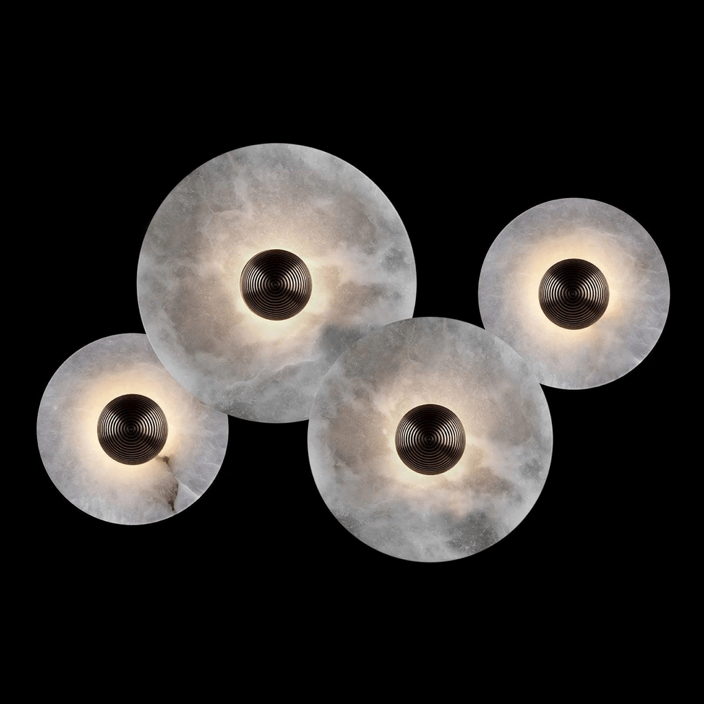 Median Alabaster Sconce