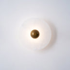 Median Alabaster Sconce