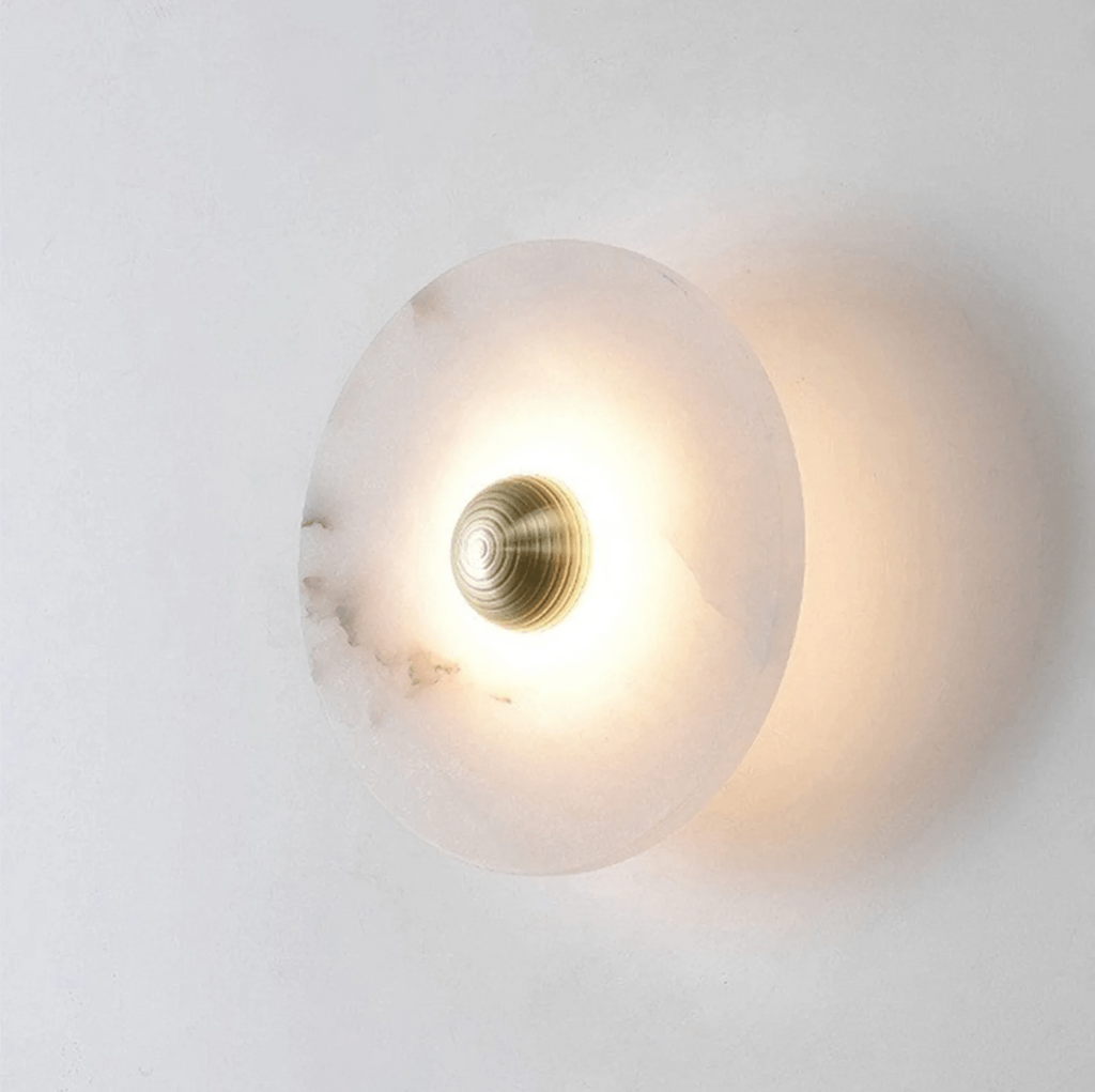 Median Alabaster Sconce