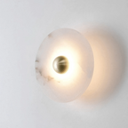 Median Alabaster Sconce