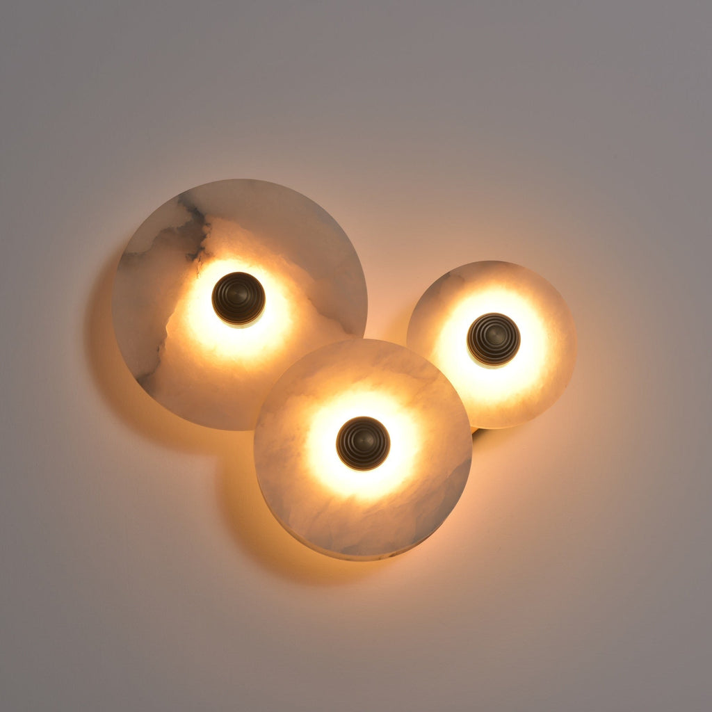 Median Alabaster Sconce