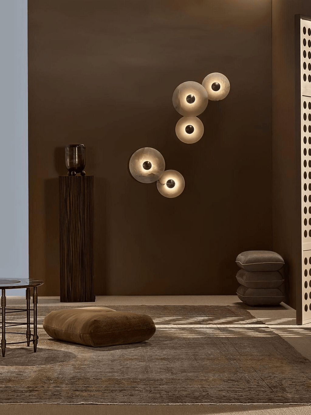 Median Alabaster Sconce