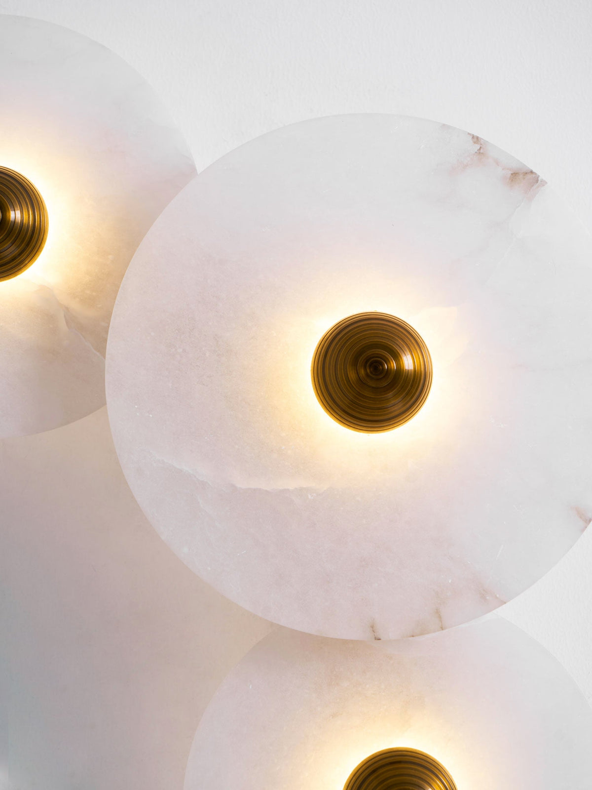 Median Alabaster Sconce