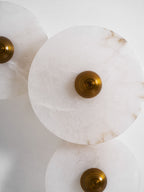 Median Alabaster Sconce