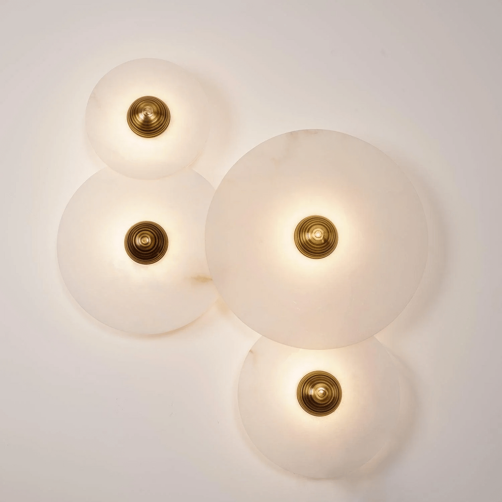 Median Alabaster Sconce