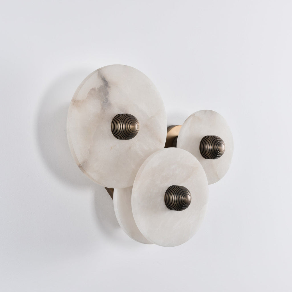 Median Alabaster Sconce