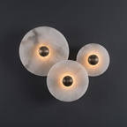 Median Alabaster Sconce