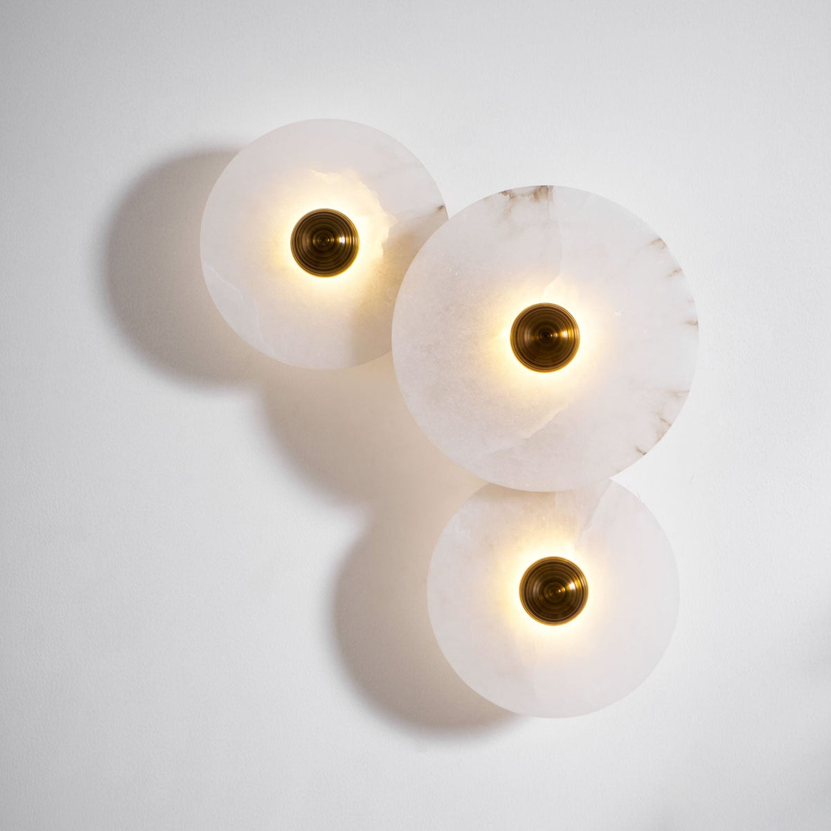 Median Alabaster Sconce