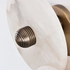 Median Alabaster Sconce