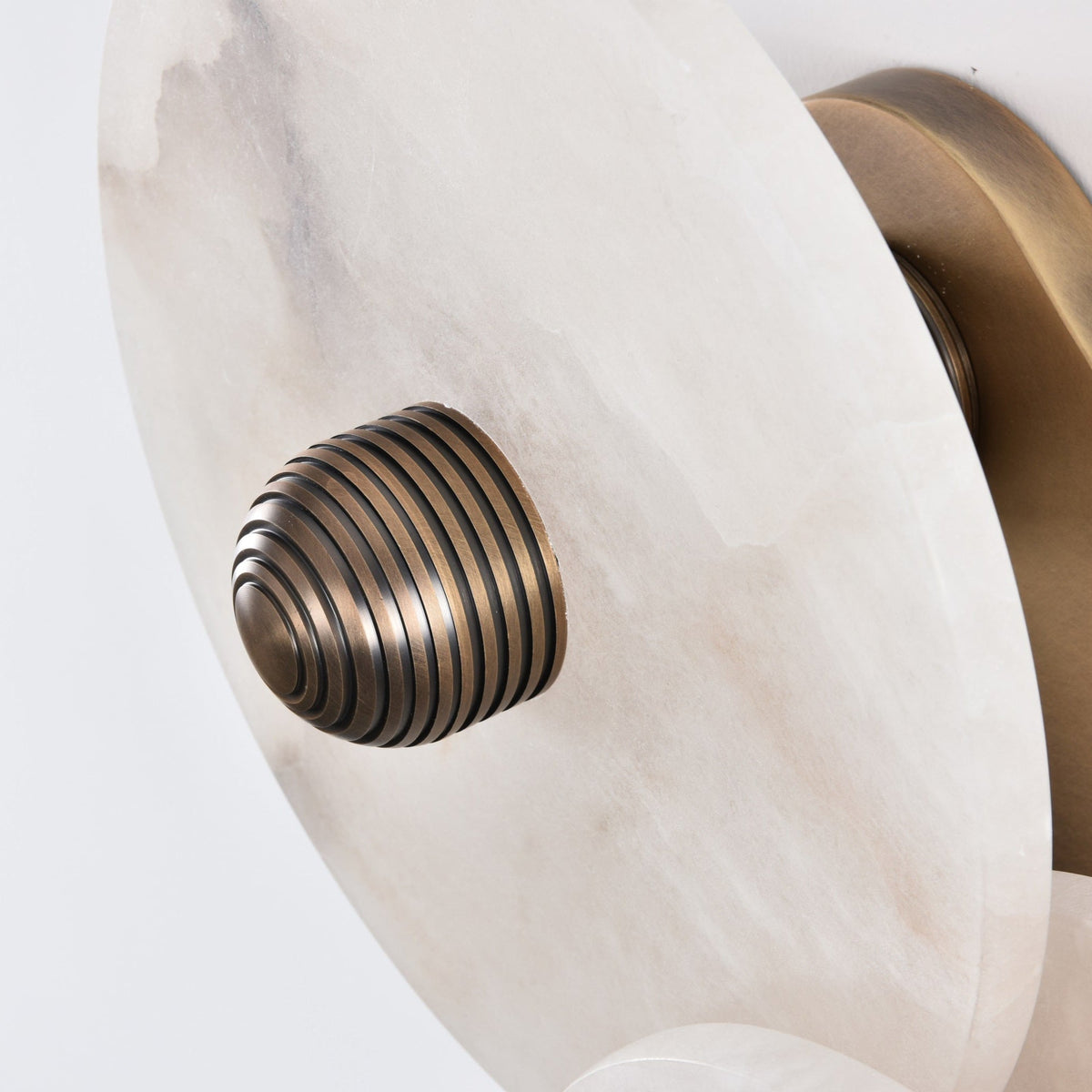 Median Alabaster Sconce