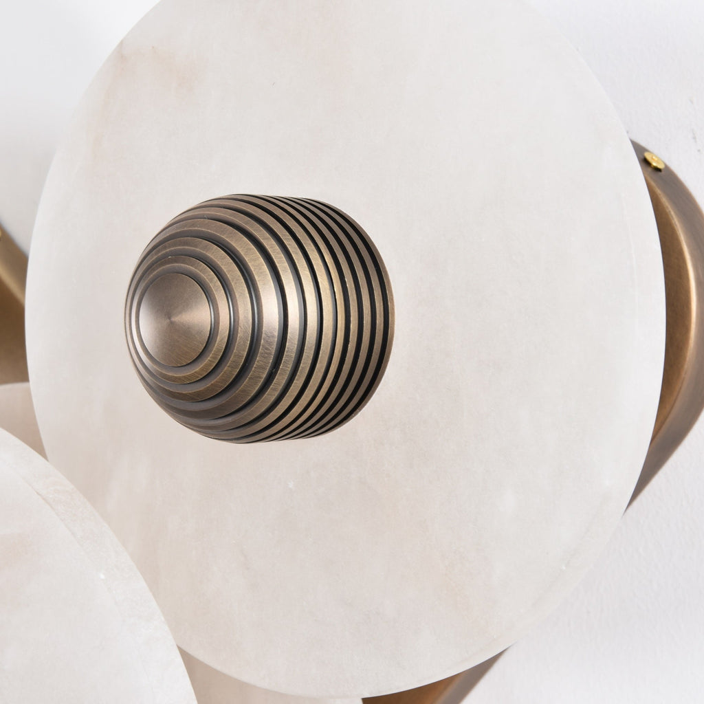 Median Alabaster Sconce