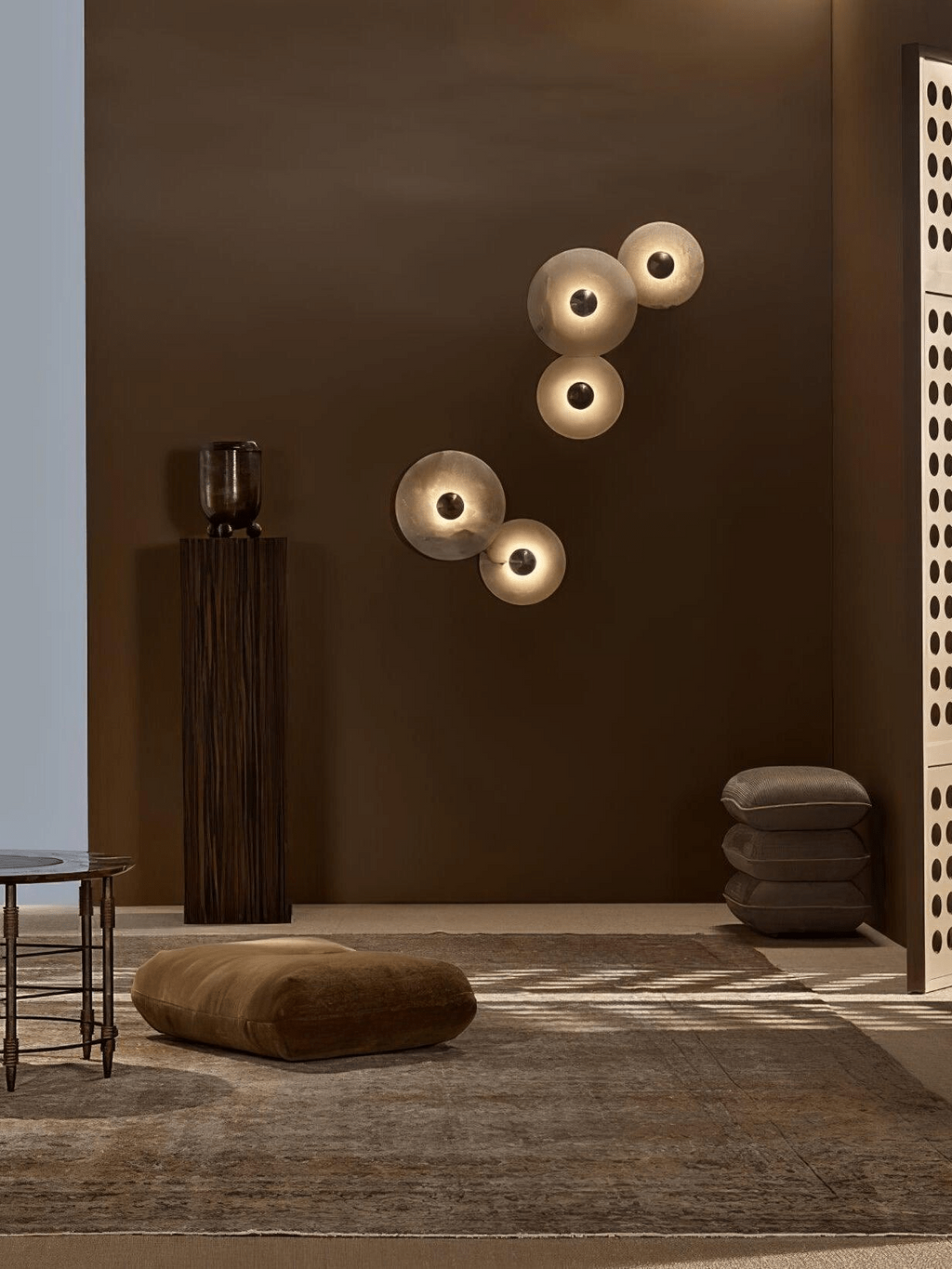 Median Alabaster Sconce