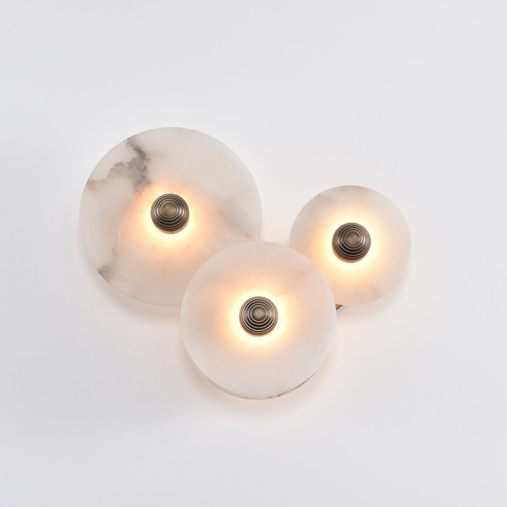 Median Alabaster Sconce