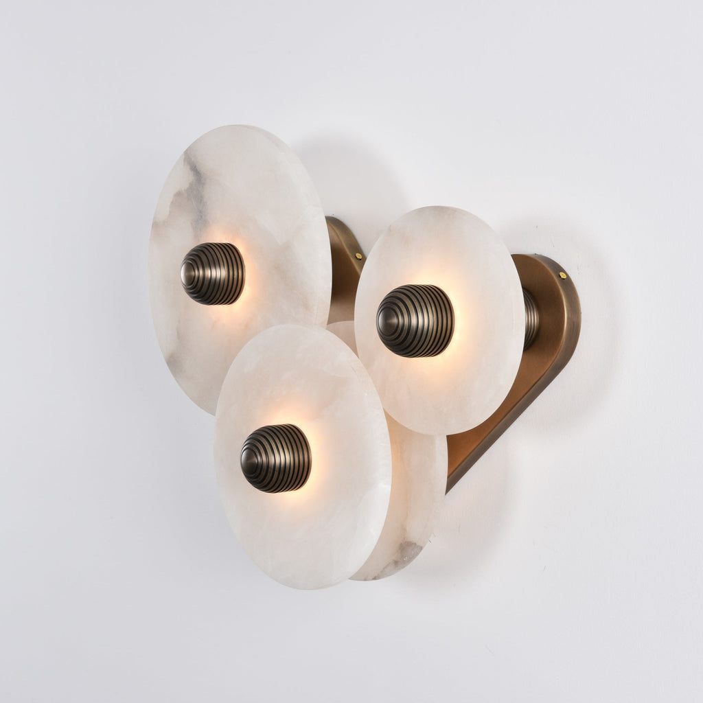 Median Alabaster Sconce