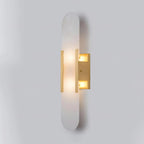 Melange Elongated Alabaster Wall Sconce