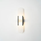 Melange Elongated Alabaster Wall Sconce