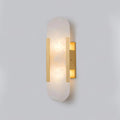 Melange Elongated Alabaster Wall Sconce