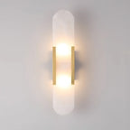 Melange Elongated Alabaster Wall Sconce