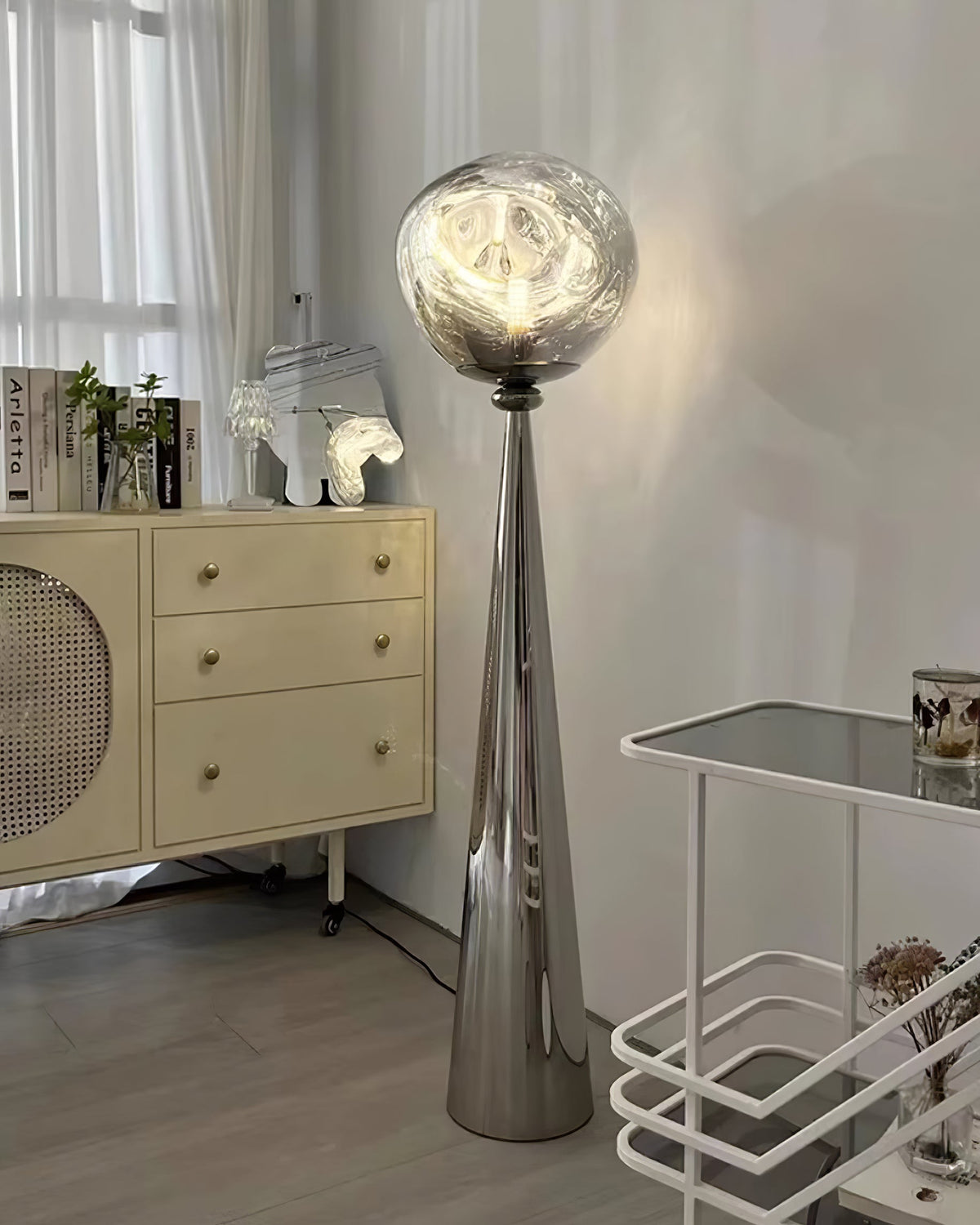 Lava Cone Fat Metal Floor Lamp — product view 29