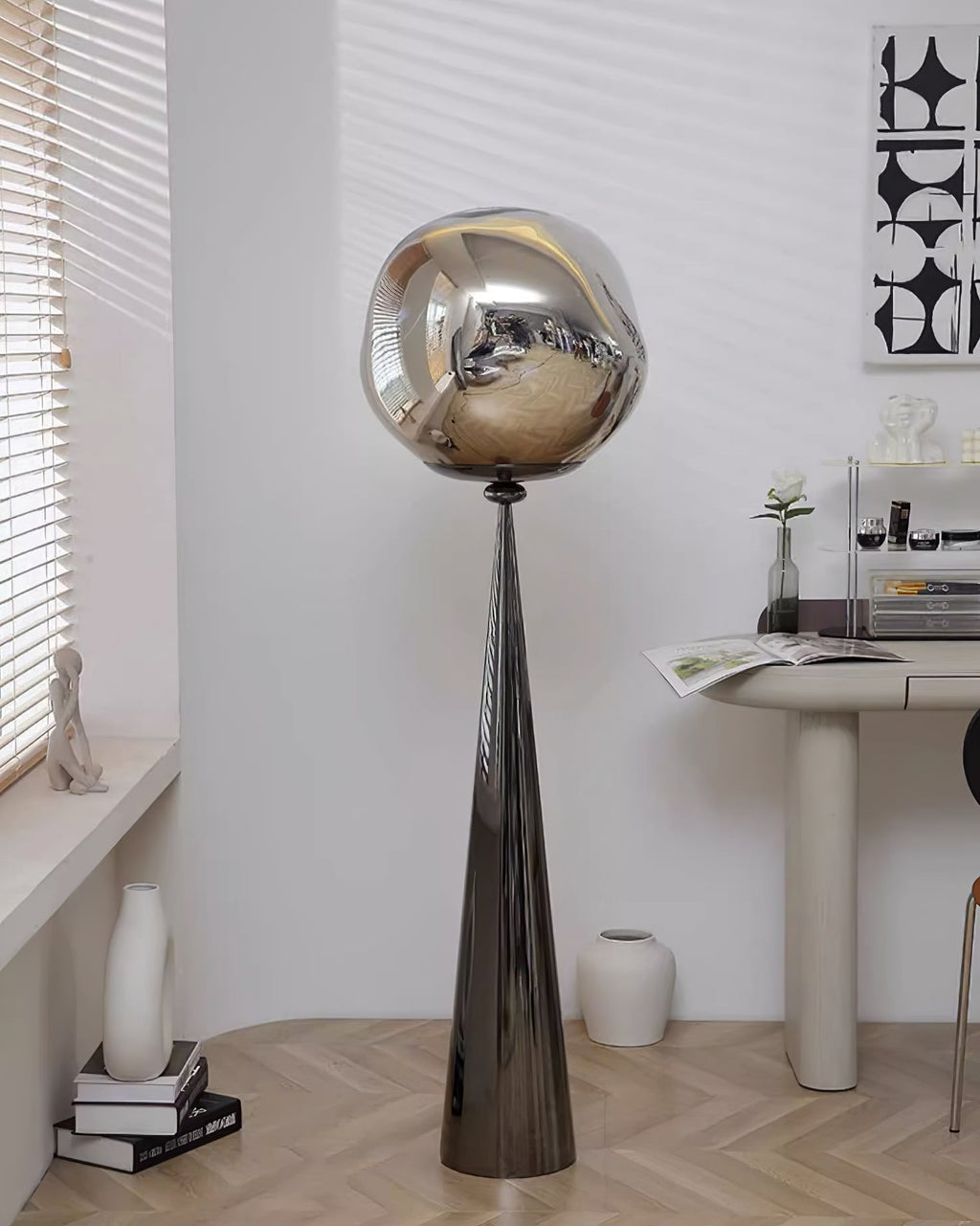 Lava Cone Fat Metal Floor Lamp — product view 31