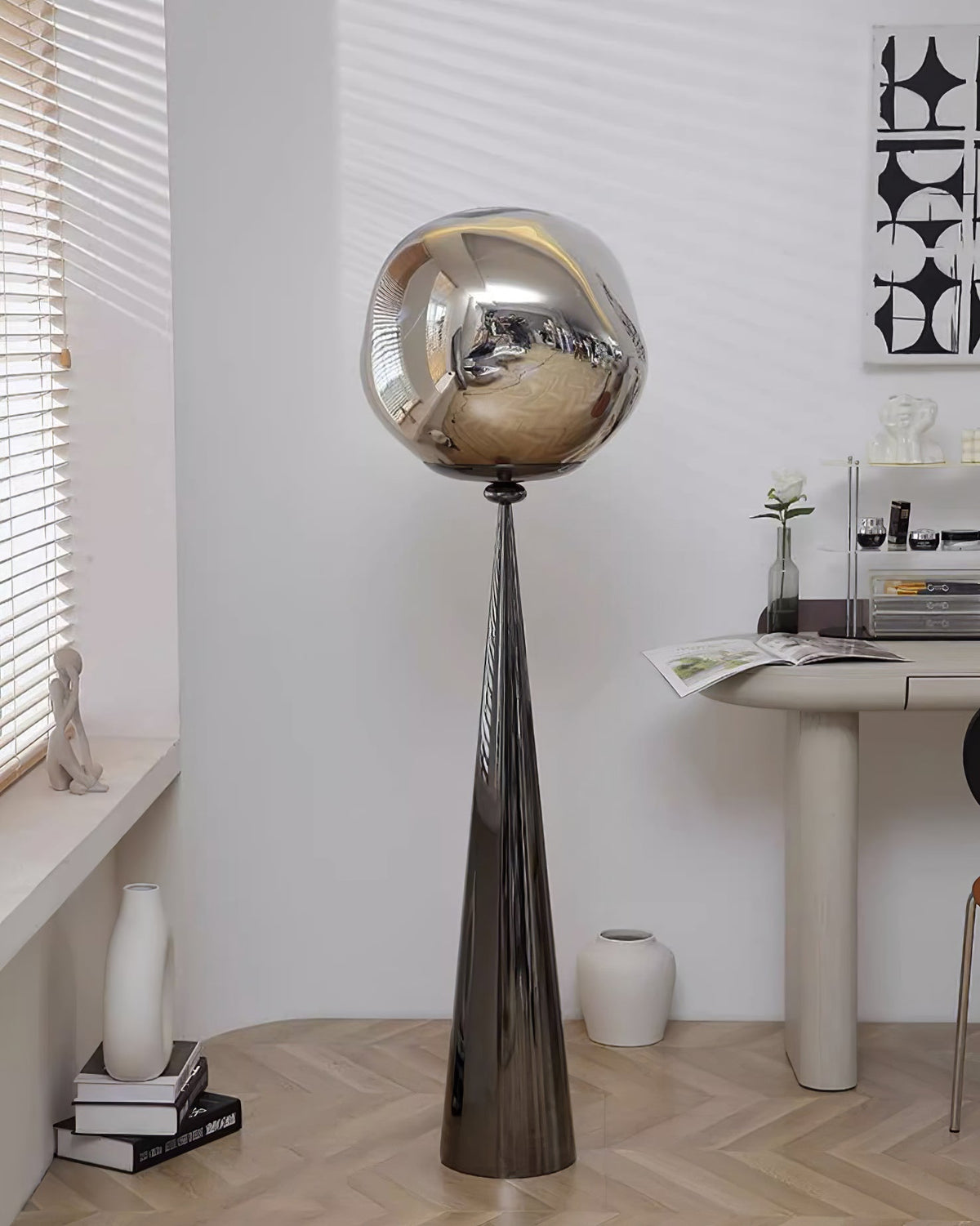 Lava Cone Fat Metal Floor Lamp — product view 31