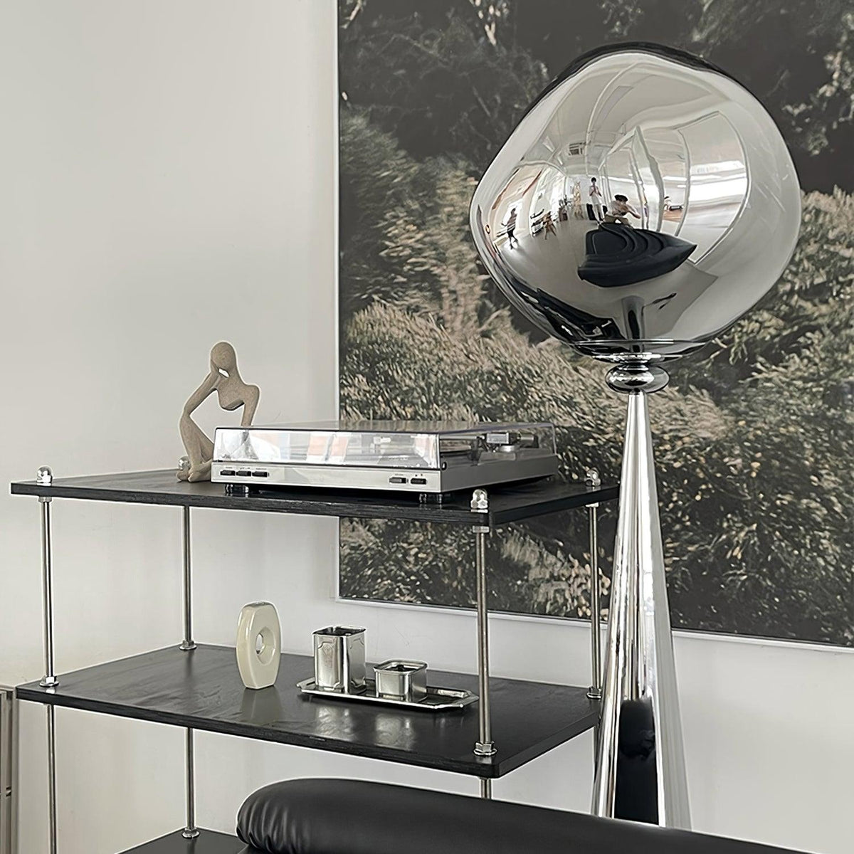 Lava Cone Fat Metal Floor Lamp — product view 10