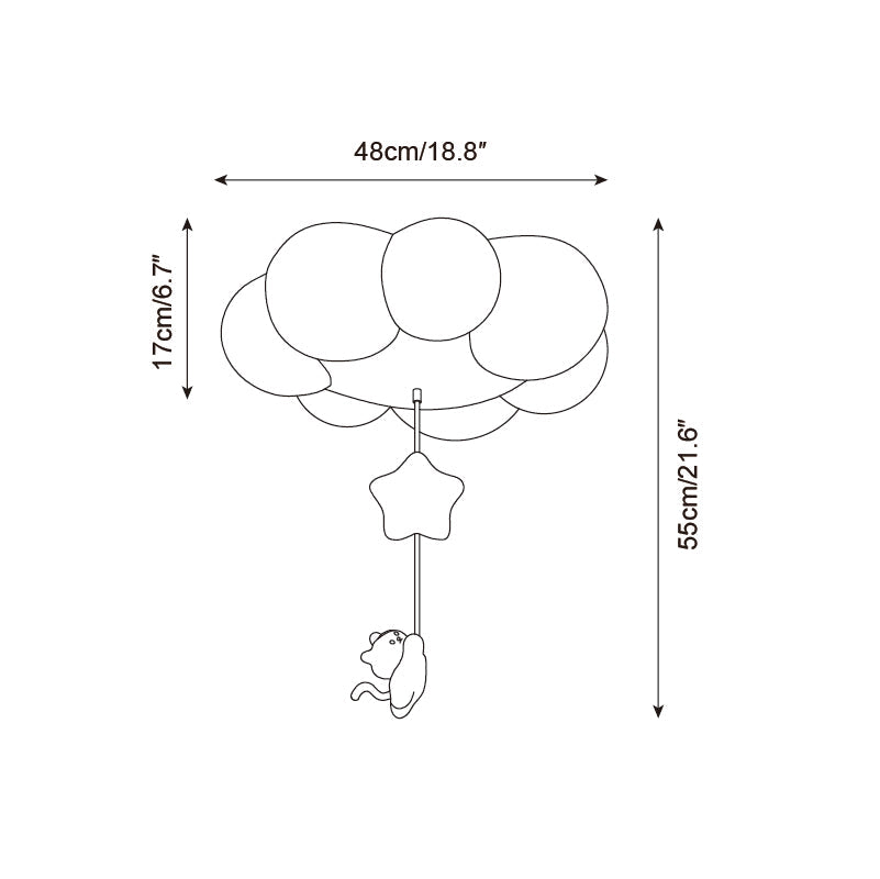 Meowdream Metal Ceiling Lamp — product view 5