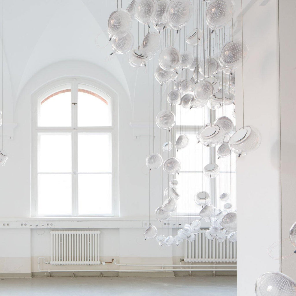 Mesh Glass Chandelier — product view 3