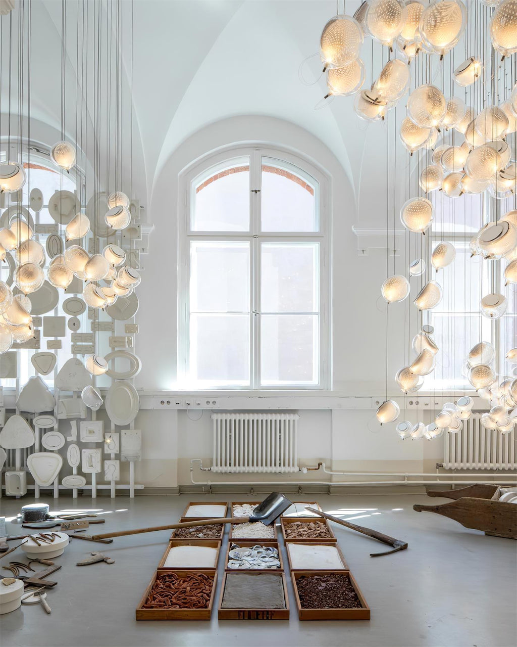 Mesh Glass Chandelier — product view 8