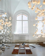 Mesh Glass Chandelier — product view 8