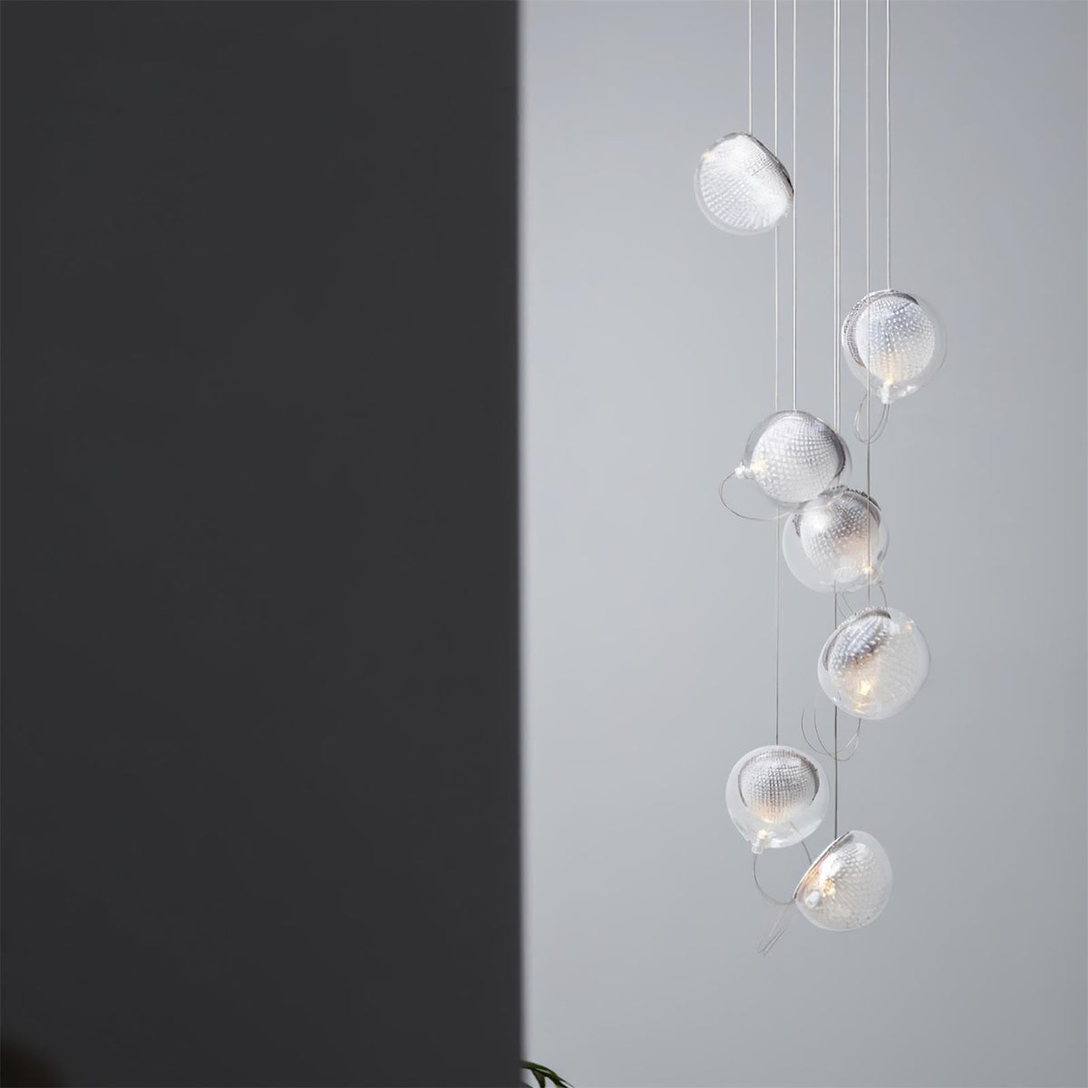 Mesh Glass Chandelier — product view 11