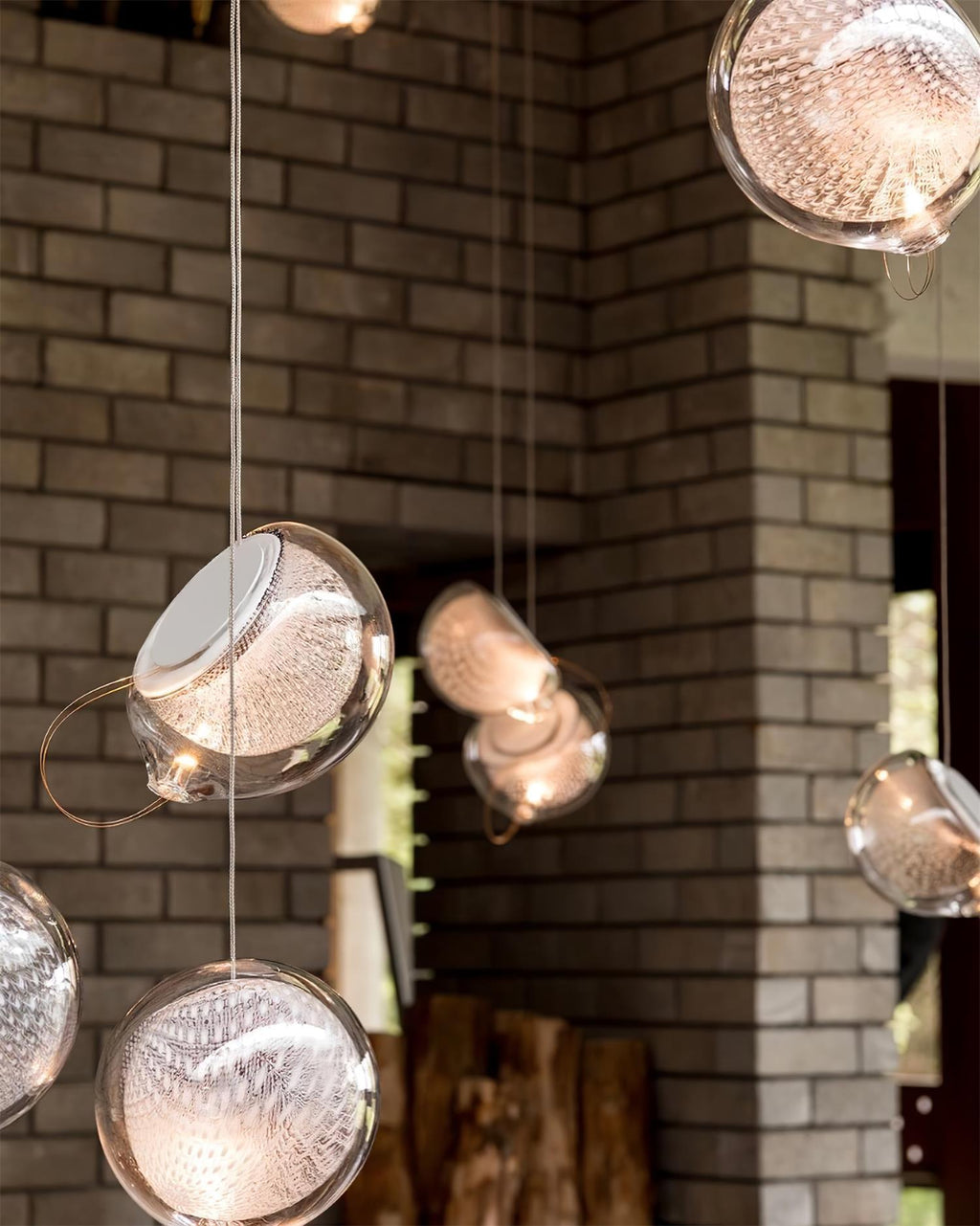 Mesh Glass Chandelier — product view 12