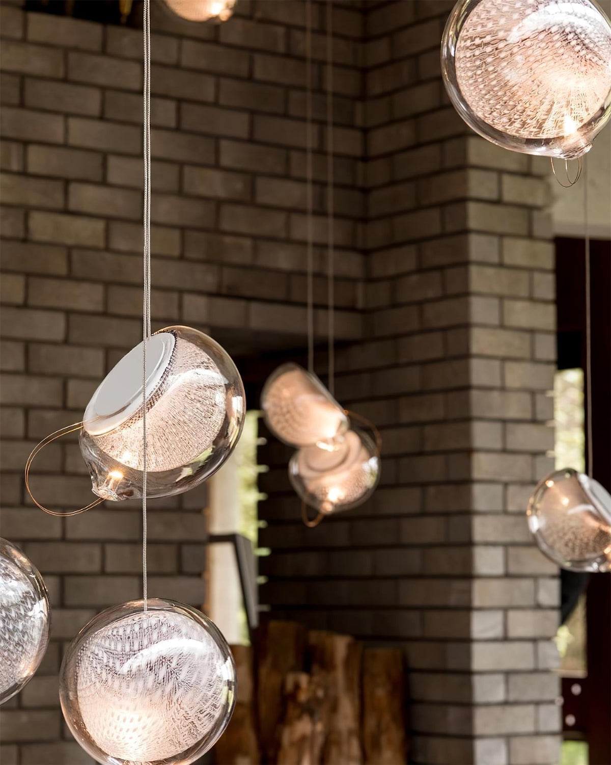 Mesh Glass Chandelier — product view 12