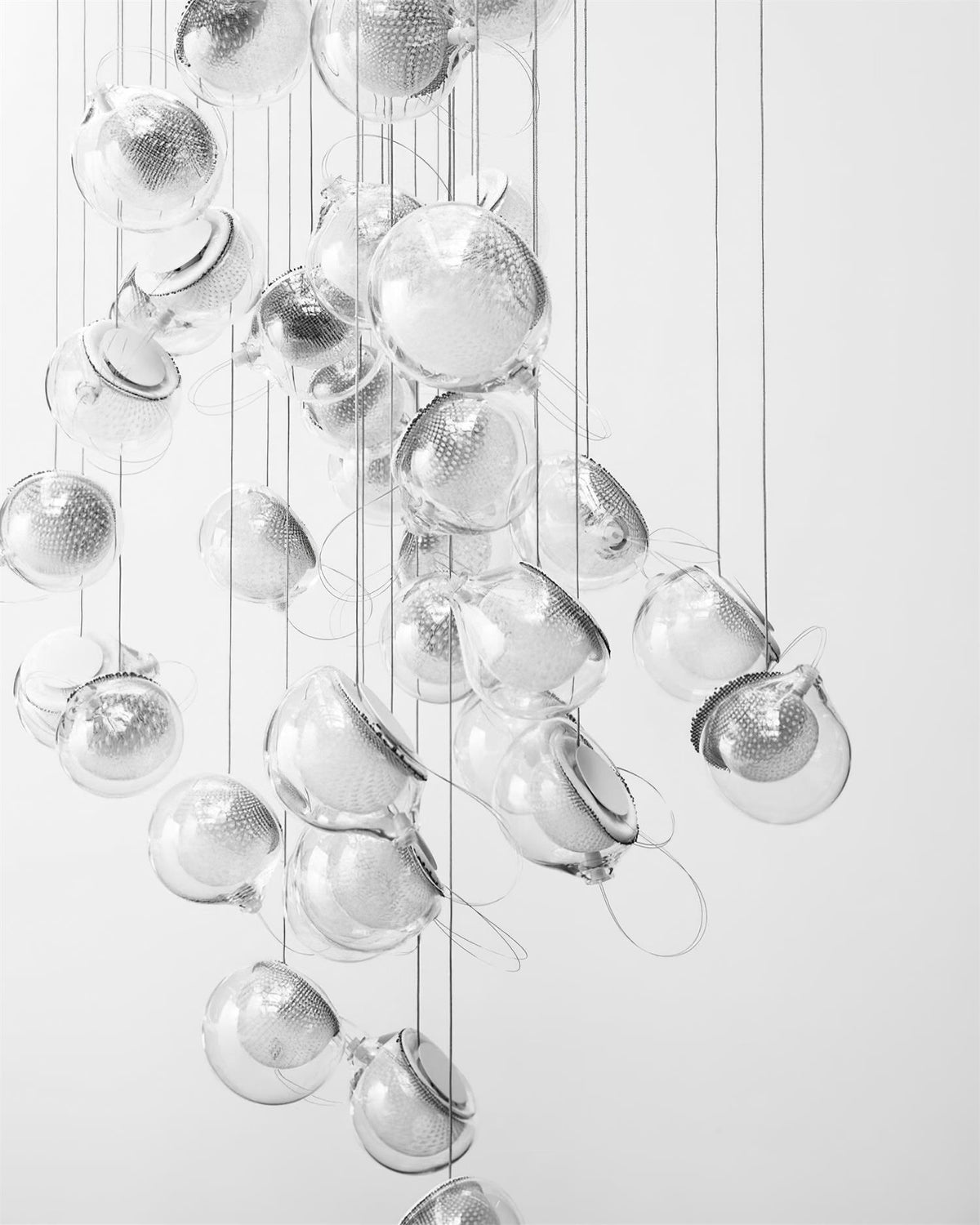 Mesh Glass Chandelier — product view 13