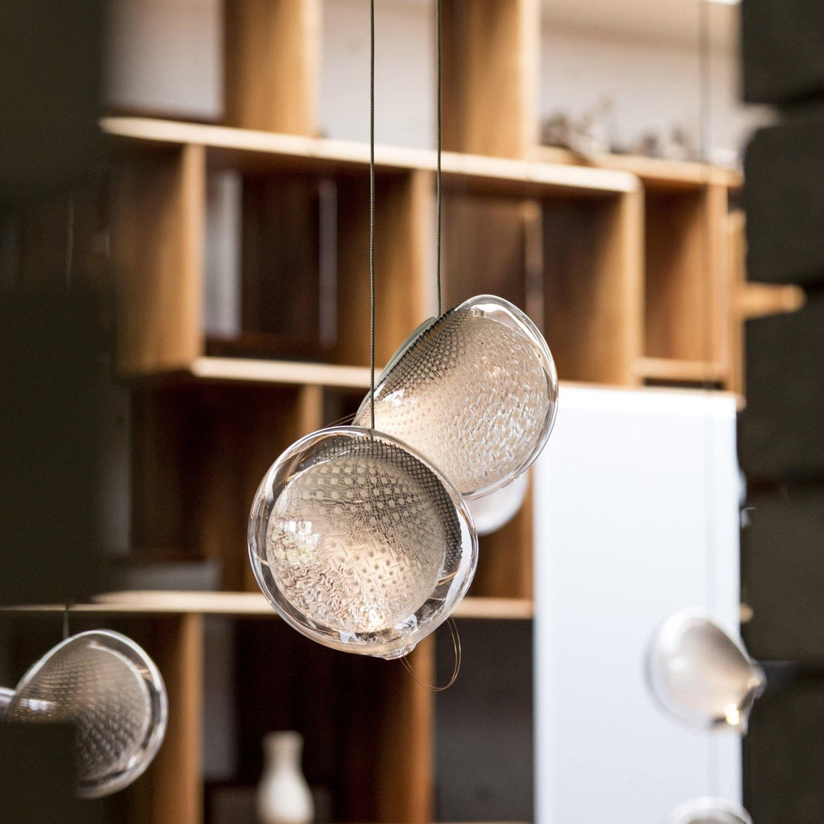 Mesh Glass Chandelier — product view 2