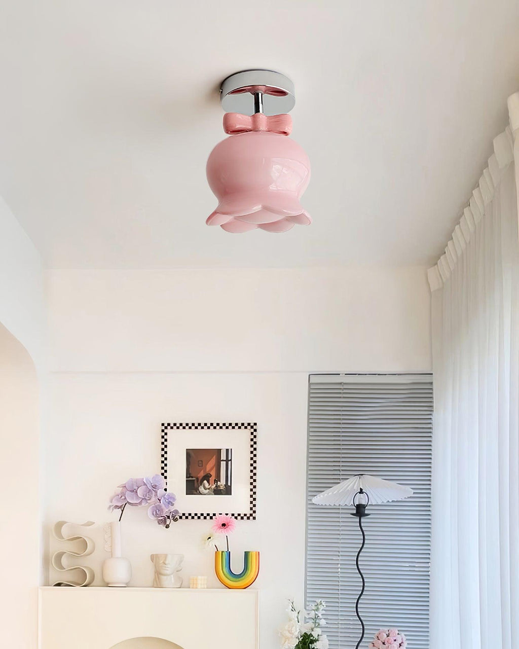 Millie Bells Glass Ceiling Light — product view 3