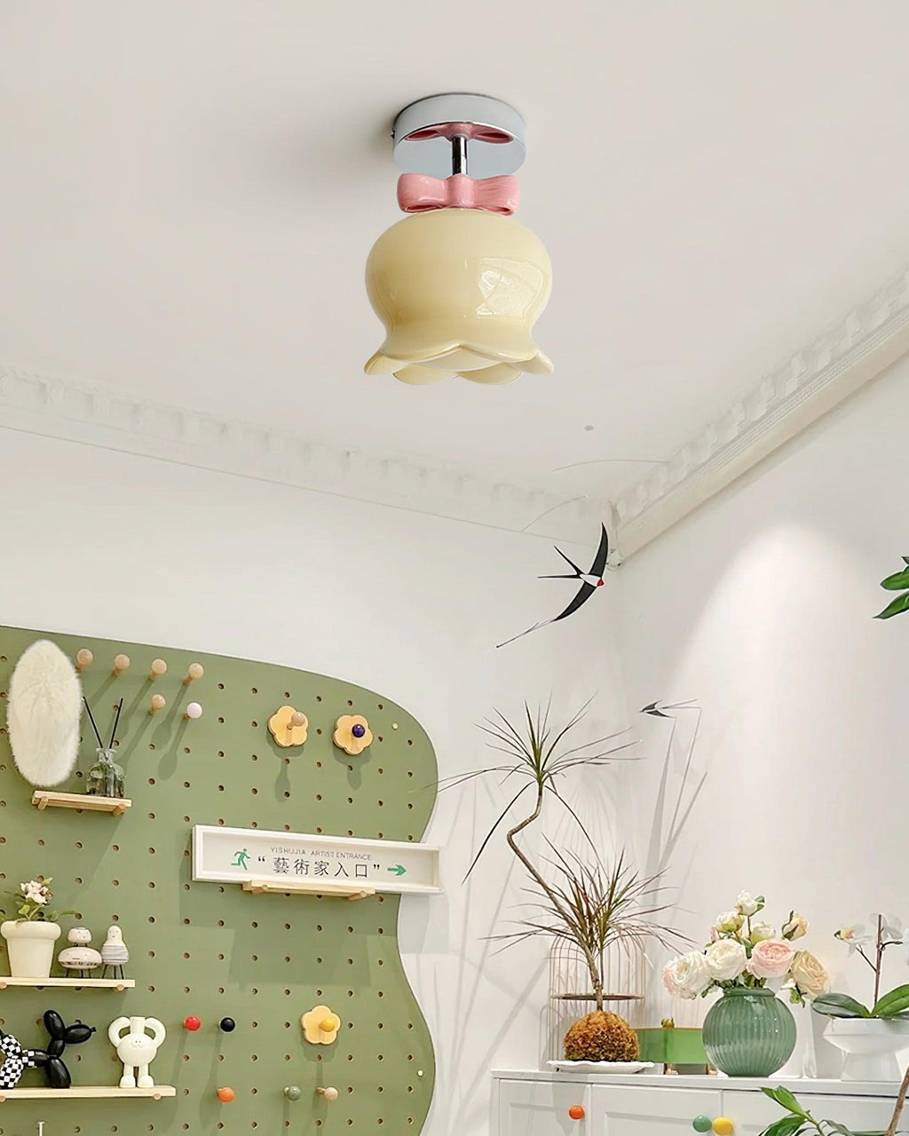 Millie Bells Glass Ceiling Light — product view 14
