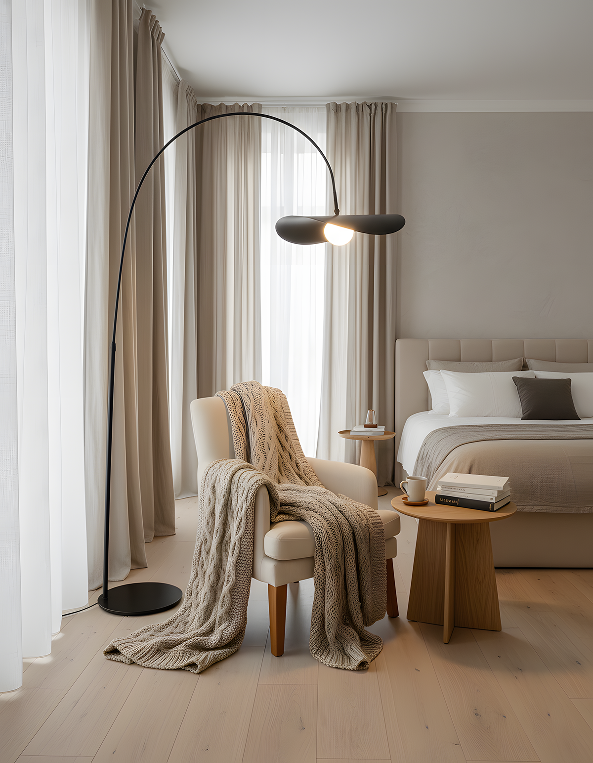 Minori Glass Floor Lamp — product view 7