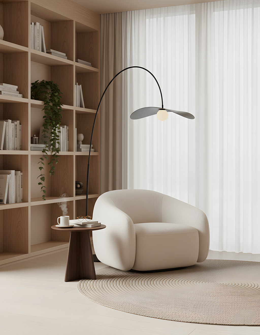 Minori Glass Floor Lamp — product view 10