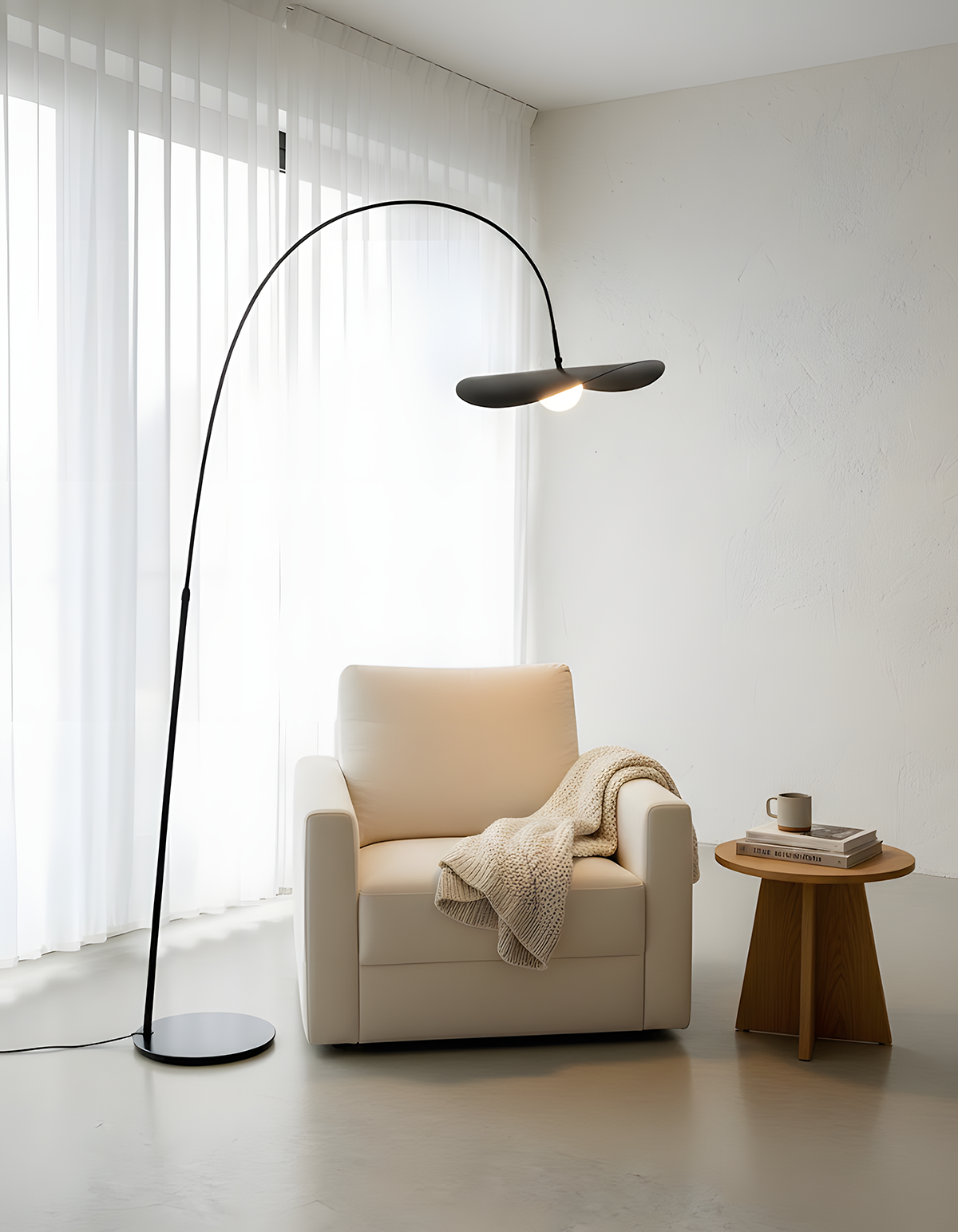 Minori Glass Floor Lamp — product view 6