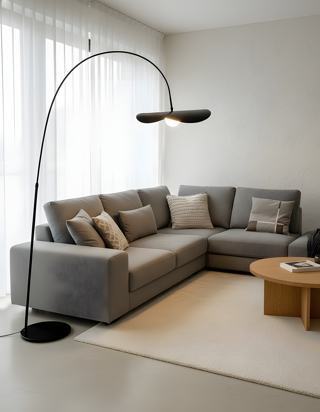 Minori Glass Floor Lamp — product view 9