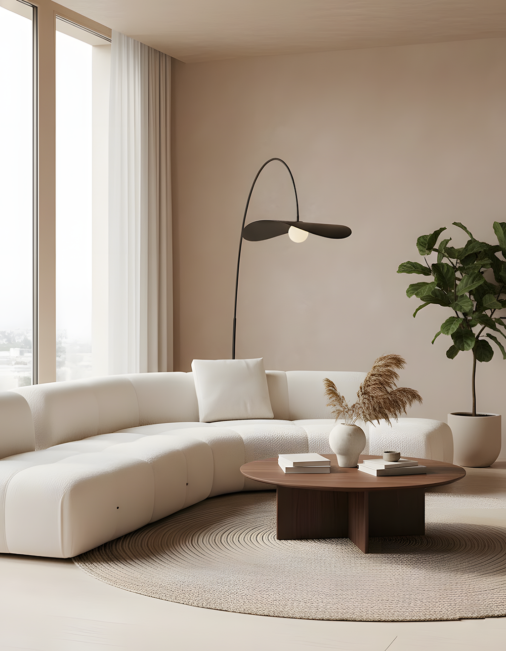 Minori Glass Floor Lamp — product view 12