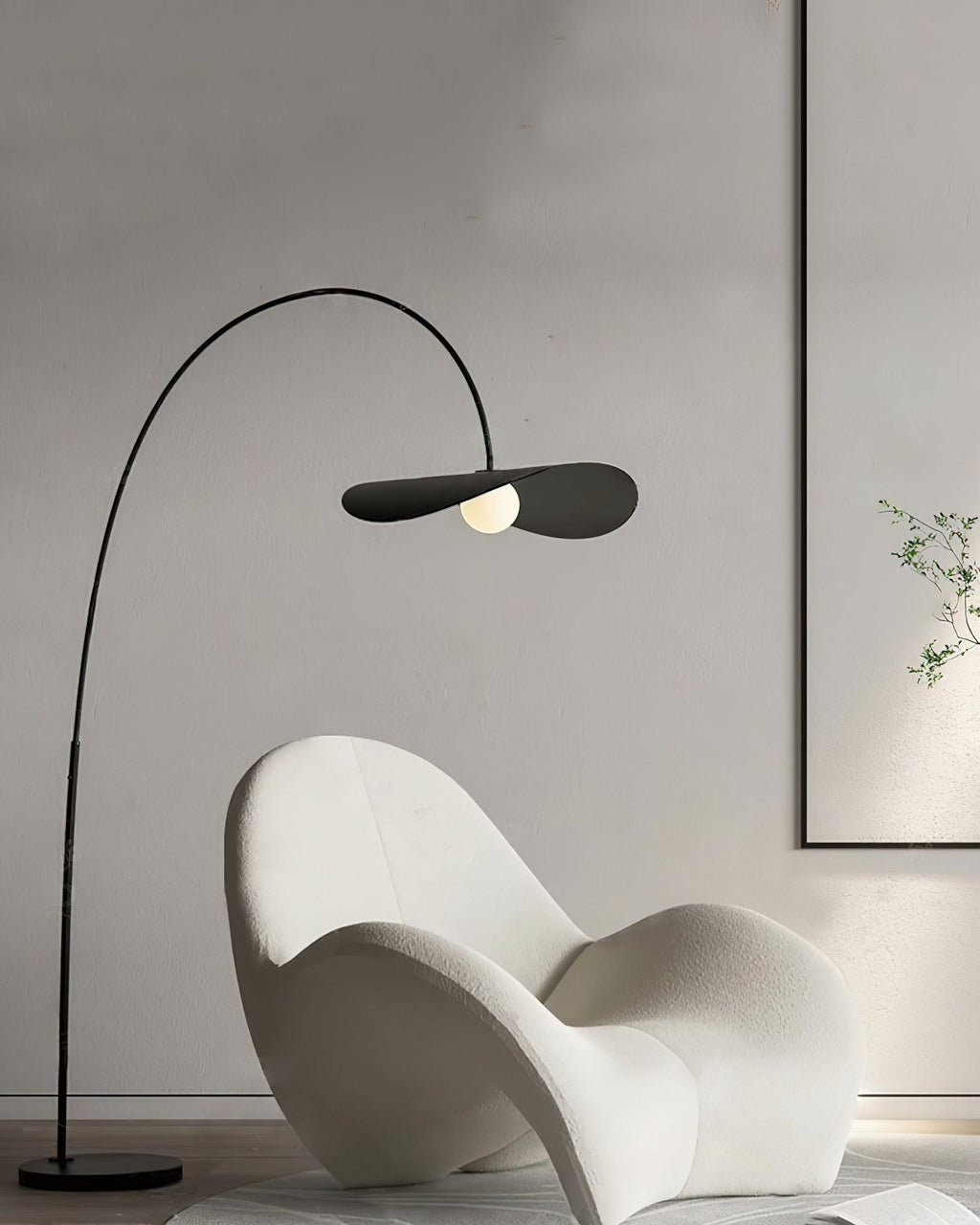 Minori Glass Floor Lamp — product view 2