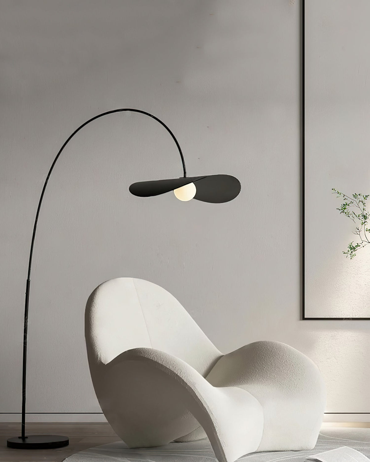 Minori Glass Floor Lamp — product view 2
