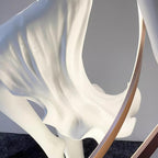 Misha Goddess Statue Glass Floor Lamp — product view 31