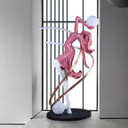 Misha Goddess Statue Glass Floor Lamp — product view 19