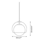 Misty Glass Pendant Lamp — product view 5
