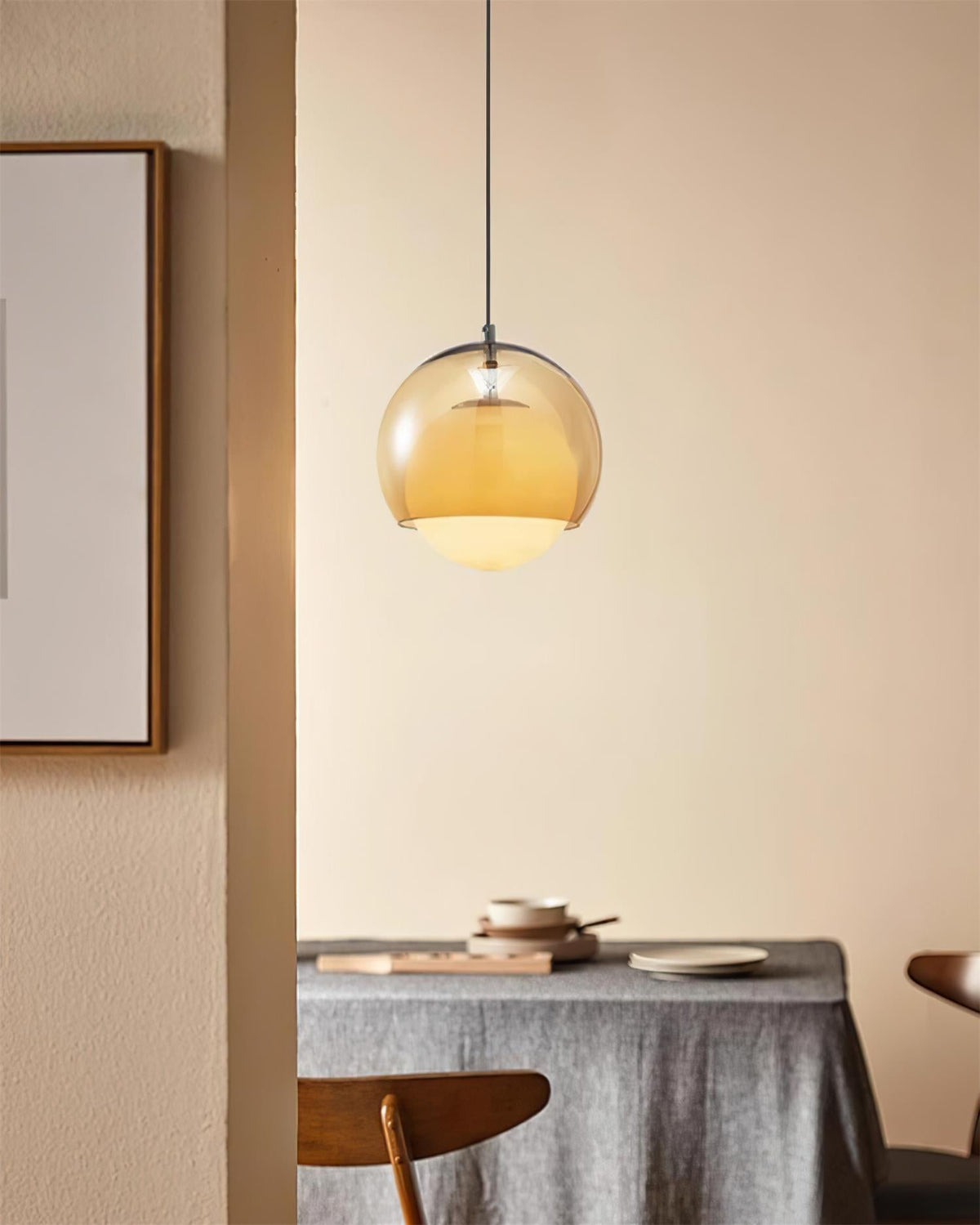 Misty Glass Pendant Lamp — product view 14